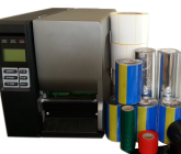 Thermal transfer label printers and ribbons