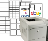 Self adhesive laser and integrated sheets suitable for all laser and inkjet printers